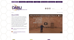 Desktop Screenshot of daru.org.au